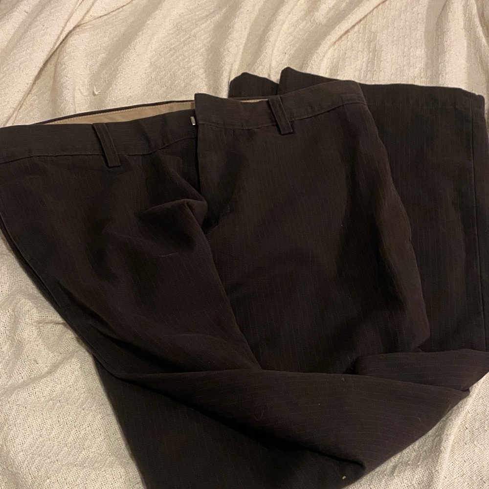 Banana Republic Men's Elegant Brown Dress Trousers